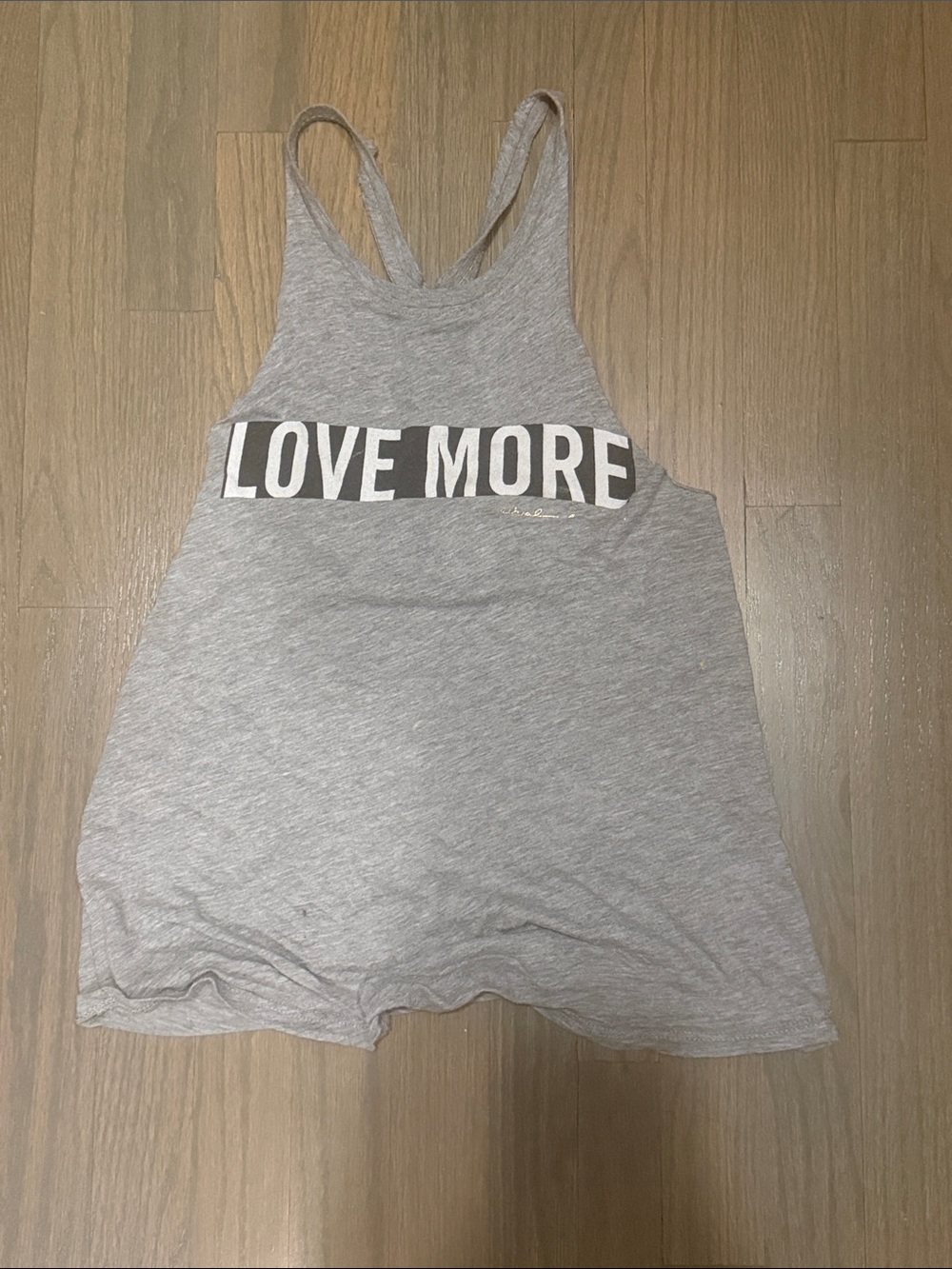 Spiritual gangster Tank Top-braided back